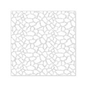 Zelfinktkostuumrubberstempel Zelfinktende Stempel (Design)