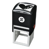 Zelfinktkussen met Poot & Hart Zelfinktende Stempel (Product)