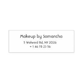 Zelfinktmeststamper voor Make-up Bedrijf Zelfinktende Stempel