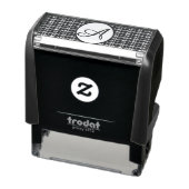 zelfinktstempel van geplakt Initiaal Zelfinktende Stempel (Product)