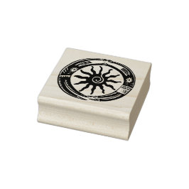 Zelfkleurende stempel Rain Dance spirits, ontwerp