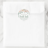 Zelfklevend etiket voor homemade bath Salt Soak (Tas)