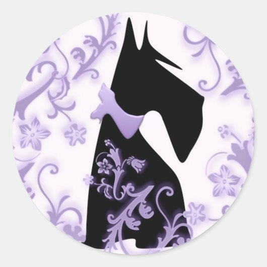 Zelfklevend Ronde Sticker (Voorkant)