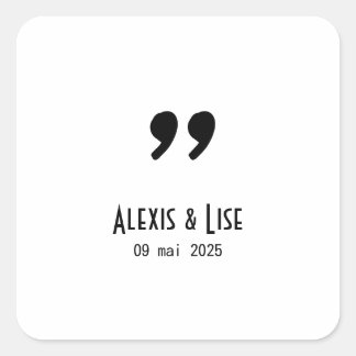 Zelfklevende stickers Apostrophe