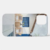 Zelfklevende tafel en twee stoelen in de buurt van Case-Mate iPhone case (Achterkant (horizontaal))