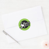 zelfklever2 ronde sticker (Envelop)