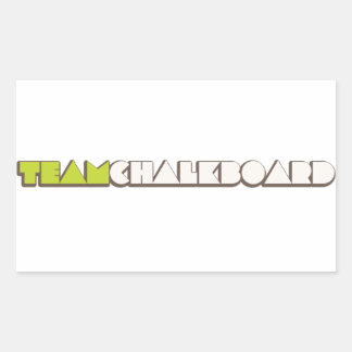 Zelfklever 3 rechthoekige sticker