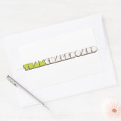 Zelfklever 3 rechthoekige sticker (Envelop)