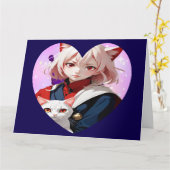 Zelfklever Kaart (Gele Bloem)