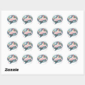 Zelfklever Ronde Sticker (Vel)