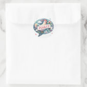 Zelfklever Ronde Sticker (Tas)