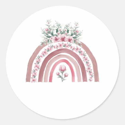 Zelfklever Ronde Sticker (Voorkant)