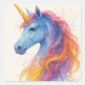 Zelfklever Vierkante Sticker (Voorkant)