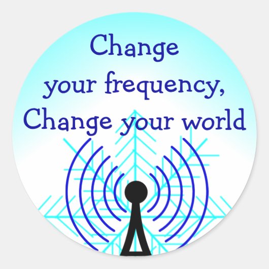 Zelfklevers wijzigen ronde sticker (Voorkant)