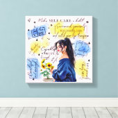 Zelfliefde Canvas Afdruk (Insitu (Houten vloer))