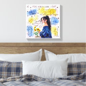 Zelfliefde Canvas Afdruk (Insitu (Slaapkamer))