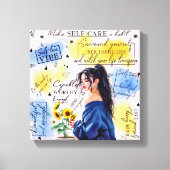 Zelfliefde Canvas Afdruk (Voorkant)
