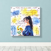 Zelfliefde Canvas Afdruk (Insitu (Houten vloer))