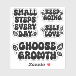 Zelfliefde citaten sticker