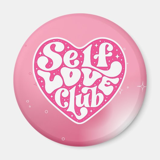 Zelfliefde Club Magneet (Voorkant)