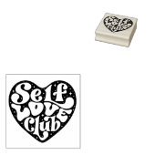 Zelfliefde Club Rubberstempel (Gestempeld)