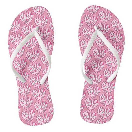 Zelfliefde Club Slippers Teenslippers (Voetbed)