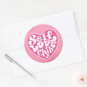 Zelfliefde Club Sticker (Envelop)