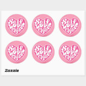 Zelfliefde Club Sticker (Vel)