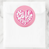 Zelfliefde Club Sticker (Tas)