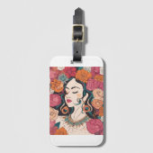 Zelfliefde en empowerment bagagelabel (Voorkant (verticaal))