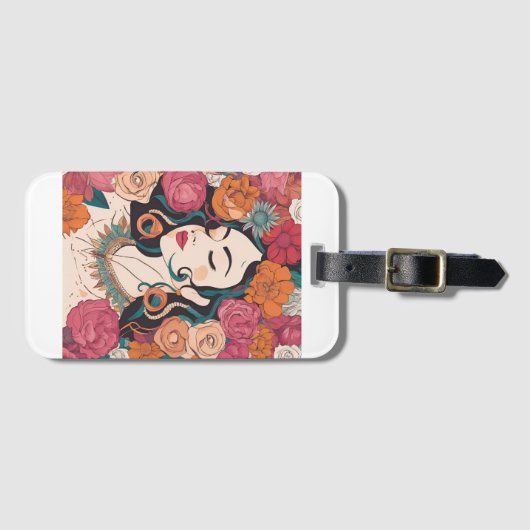 Zelfliefde en empowerment bagagelabel (Voorkant (horizontaal))