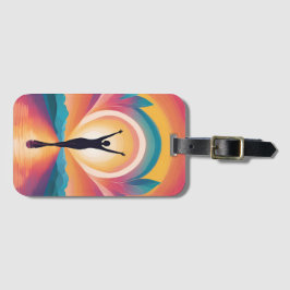 Zelfliefde en empowerment bagagelabel