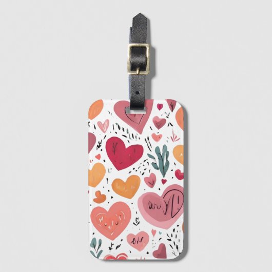 Zelfliefde en empowerment bagagelabel (Voorkant (verticaal))