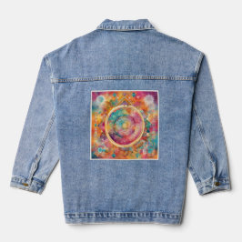 Zelfliefde en empowerment denim jacket