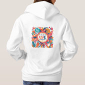 Zelfliefde en empowerment hoodie (Achterkant)