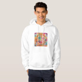 Zelfliefde en empowerment hoodie (Voorkant volledig)
