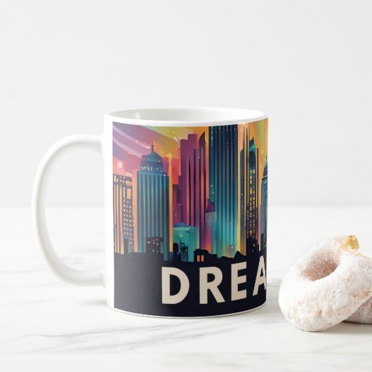 Zelfliefde en empowerment koffiemok (Met donut)