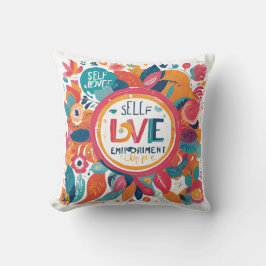 Zelfliefde en empowerment kussen
