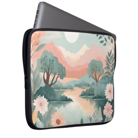 Zelfliefde en empowerment laptop sleeve (Voorkant Rechts)