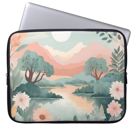 Zelfliefde en empowerment laptop sleeve (Voorkant)