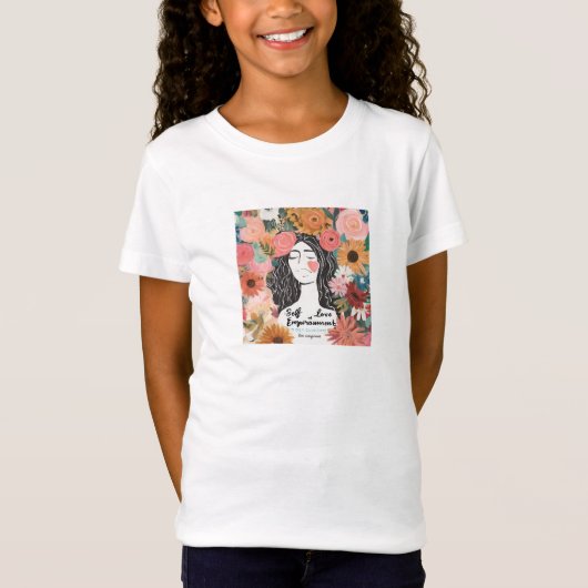 Zelfliefde en empowerment t-shirt (Voorkant)