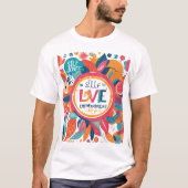 Zelfliefde en empowerment t-shirt (Voorkant)
