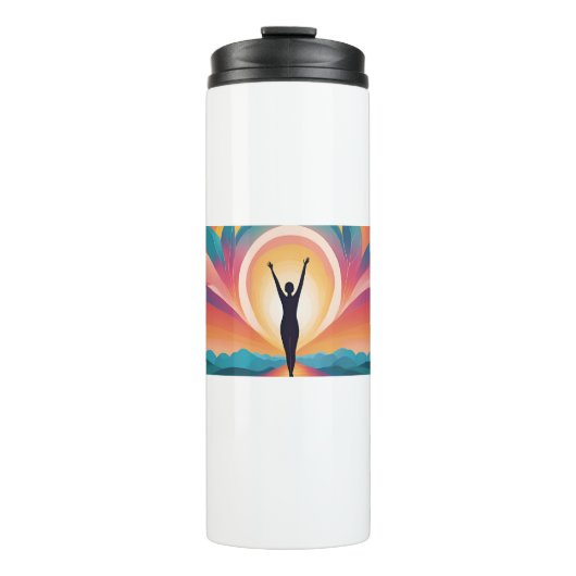 Zelfliefde en empowerment thermosbeker (Voorkant)