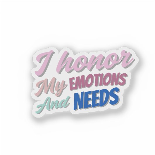 Zelfliefde en Sticker waard (Voorkant)