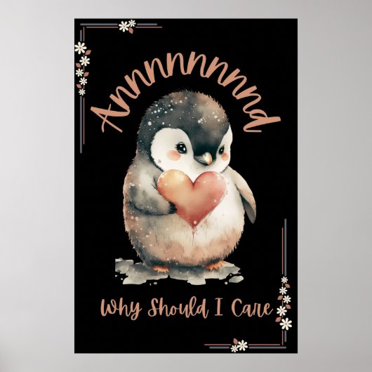 Zelfliefde, en waarom zou het me kunnen schelen, poster (Voorkant)