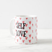 Zelfliefde Gepersonaliseerd Mok | Gepersonaliseerd (Voorkant links)