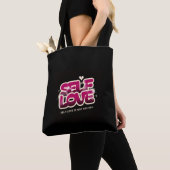 Zelfliefde – Inspirerend Canvas Tote Bag (Dichtbij)