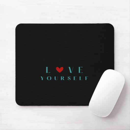Zelfliefde Inspirerend Citatemuispad Muismat (Met muis)