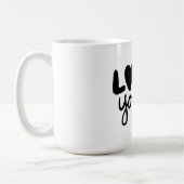 Zelfliefde Inspirerend Quote Koffiemok (Links)
