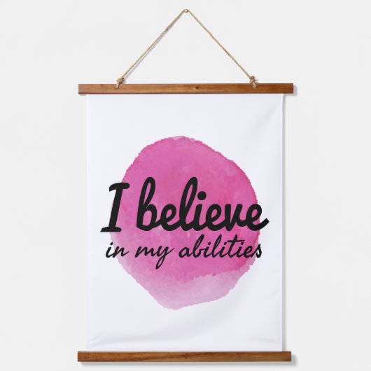 zelfliefde inspirerend woorden voor levensacceptat hangend wandkleed (Voorkant)